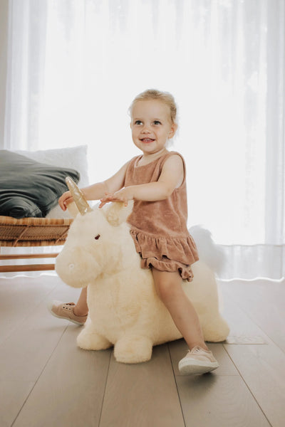 Soft Bouncy animal sauteur licorne - Wild & Soft WS4854