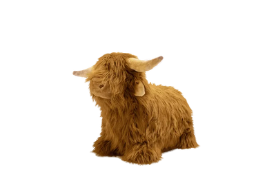 Soft Bouncy animal sauteur Vache Highland - Wild & Soft WS4853 5425023077764