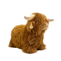 Soft Bouncy animal sauteur Vache Highland - Wild & Soft WS4853 5425023077764