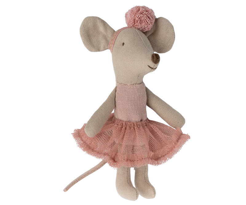 Souris ballerine petite soeur rose - MAILEG 17-3105-00 5707304130338