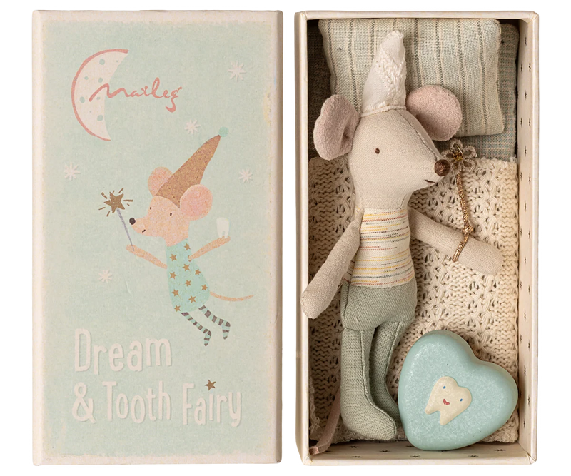 Souris Fée des dents Petit frère dans sa boîte - MAILEG 17-5108-00 5707304147794