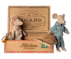 Souris Maman & Papa dans leur coffret à cigares - MAILEG 17-5313-00 5707304147060