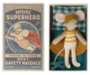 Souris super hero dans la boite allumette - MAILEG 17-3101-00 5707304130239
