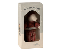 Souris sur ses skis grande soeur rose- MAILEG 17-4210-00 5707304140764
