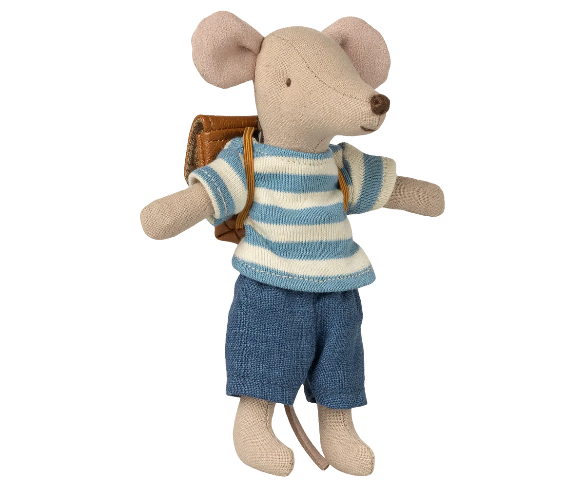 Souris tricycle grand frère brun- MAILEG 