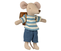 Souris tricycle grand frère brun- MAILEG