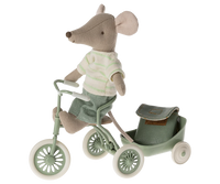 souris tricycle grand frère mint- MAILEG 17-4206-00 5707304134305