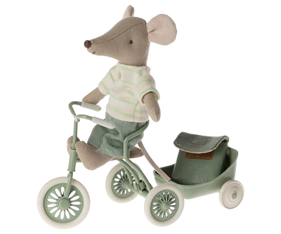 souris tricycle grand frère mint- MAILEG 17-4206-00 5707304134305