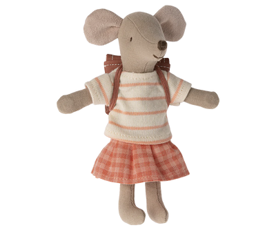 souris tricycle grande soeur corail- MAILEG 17-4204-00 5707304134282