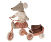 souris tricycle grande soeur corail- MAILEG 17-4204-00 5707304134282