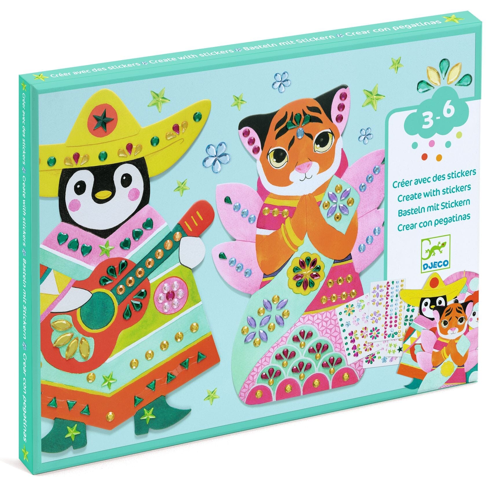 stickers brillants - Djeco DJ00091 3070900000919
