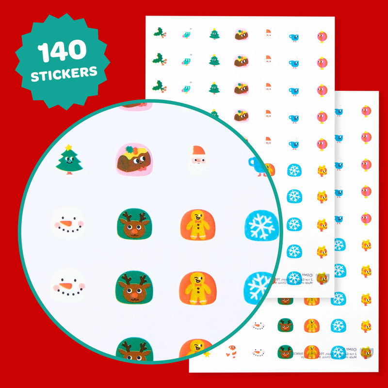 Stickers pour ongles Ho Ho Ho ! Noël – Omy