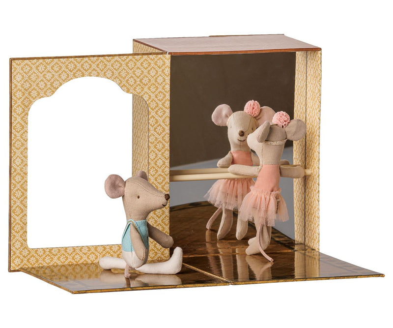 Studio de danse Souris avec Petite sœur et Petit frère – Maileg