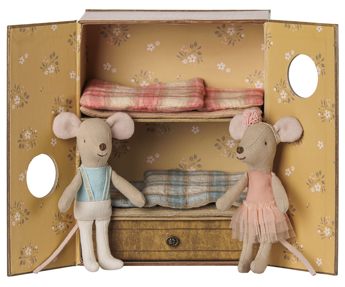 Studio de danse Souris avec Petite sœur et Petit frère – Maileg