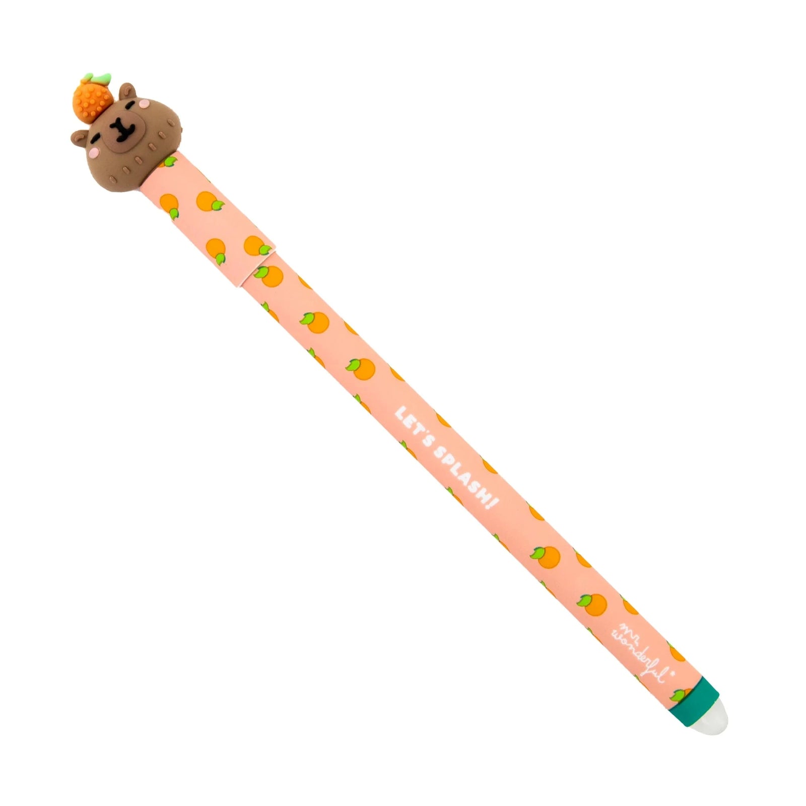 Stylo effaçable Bo-Bo capybara Let's splash! - MR. WONDERFUL 2503011329W0UN 8445641073280