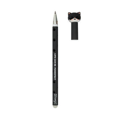 Stylo effaçable Bo-Bo Chat Honorato La vie peut être parfaite - MR. WONDERFUL WOA2407020EM 8445641050595