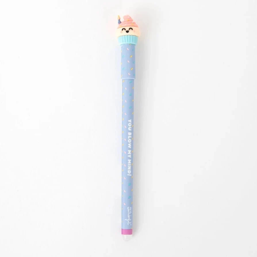 Stylo effaçable Bo-Bo Cupcake – Youpi ! C'est ton anniversaire !- MR. WONDERFUL 