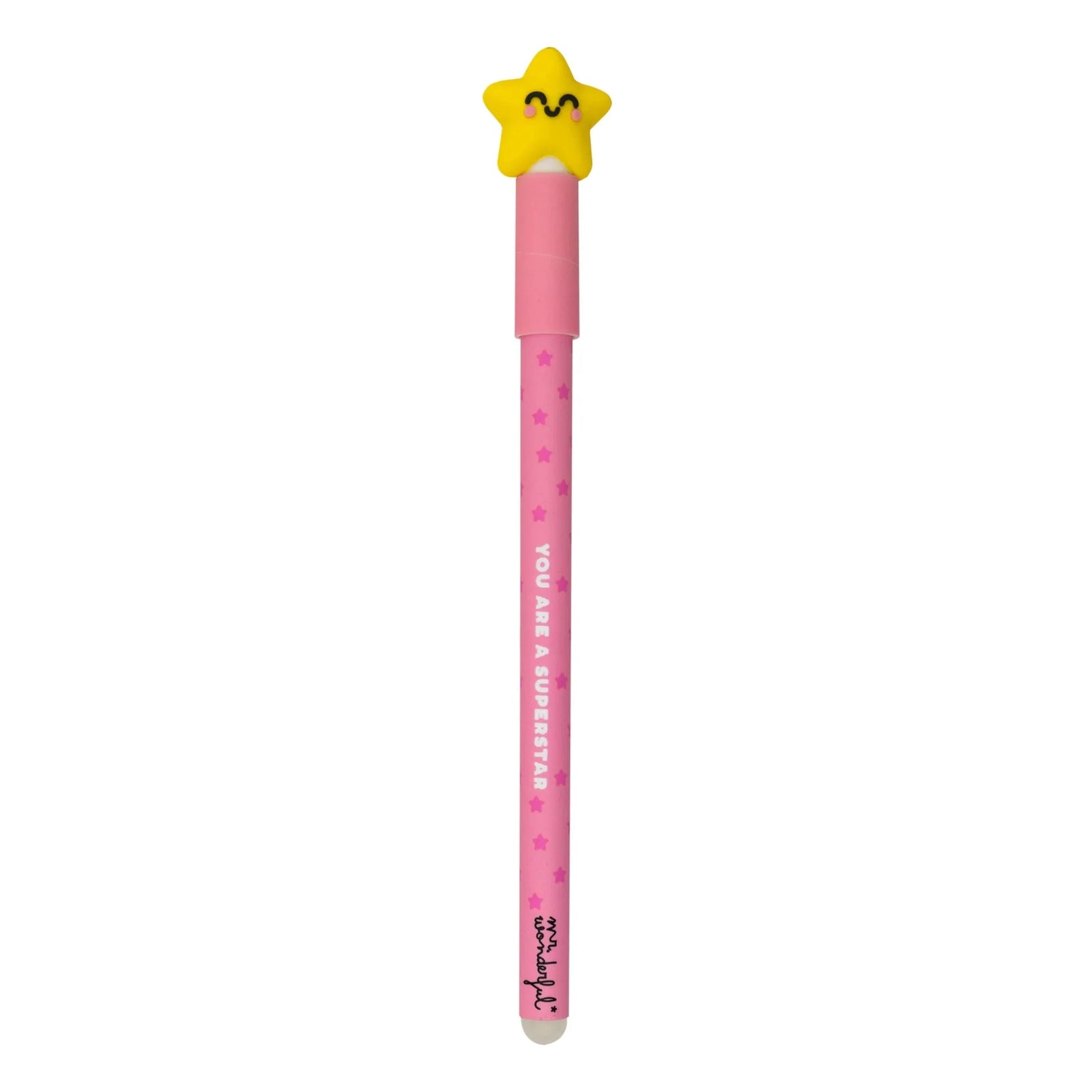 Stylo effaçable Bo-Bo etoile Mireia Tu es une superstar - MR. WONDERFUL WOA2407100EM 8445641050670