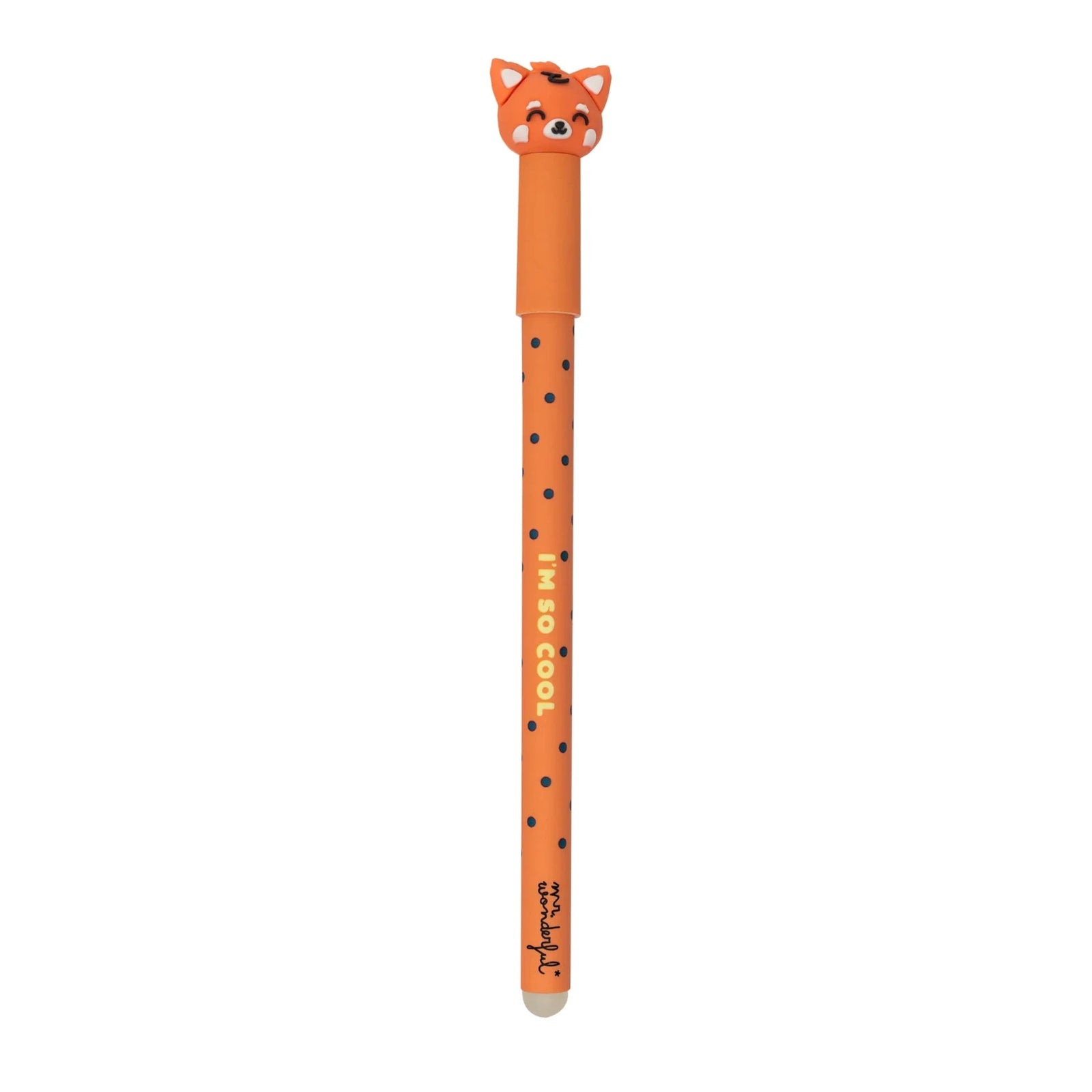 Stylo effaçable Bo-Bo Panda roux Wondo Je suis tellement cool - MR. WONDERFUL WOA2406980EM 8445641050564