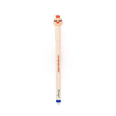 Stylo effaçable Bo-Bo poule – Je suis l’œuf-pert - MR. WONDERFUL