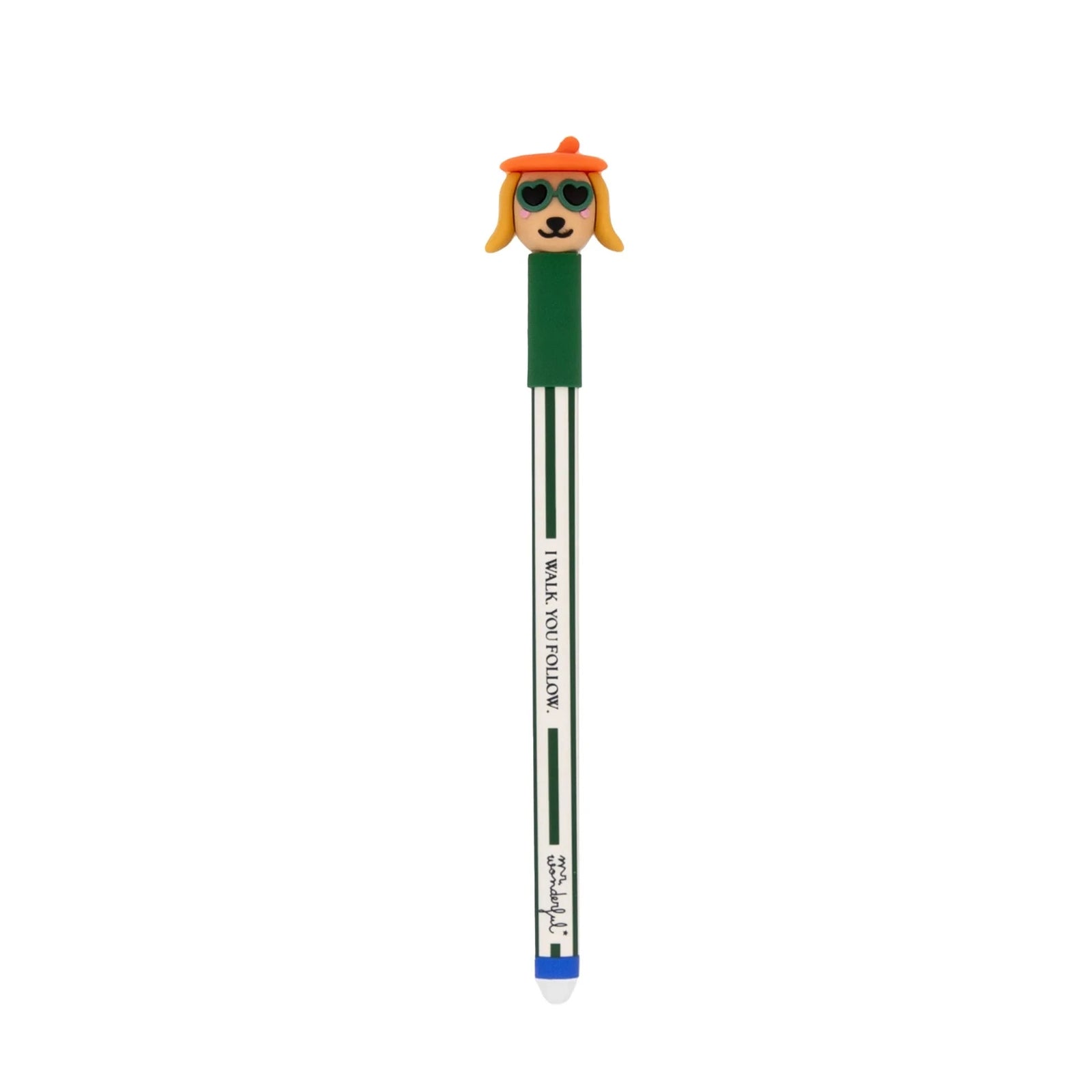 Stylo effaçable Bo-Bo Teckel - I walk, you follow - MR. WONDERFUL 