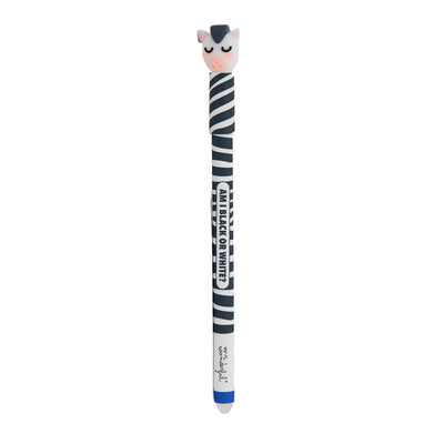 Stylo effaçable Bo-Bo Zèbre Am I black or white? - MR. WONDERFUL 2503011219W0UN 8445641070487