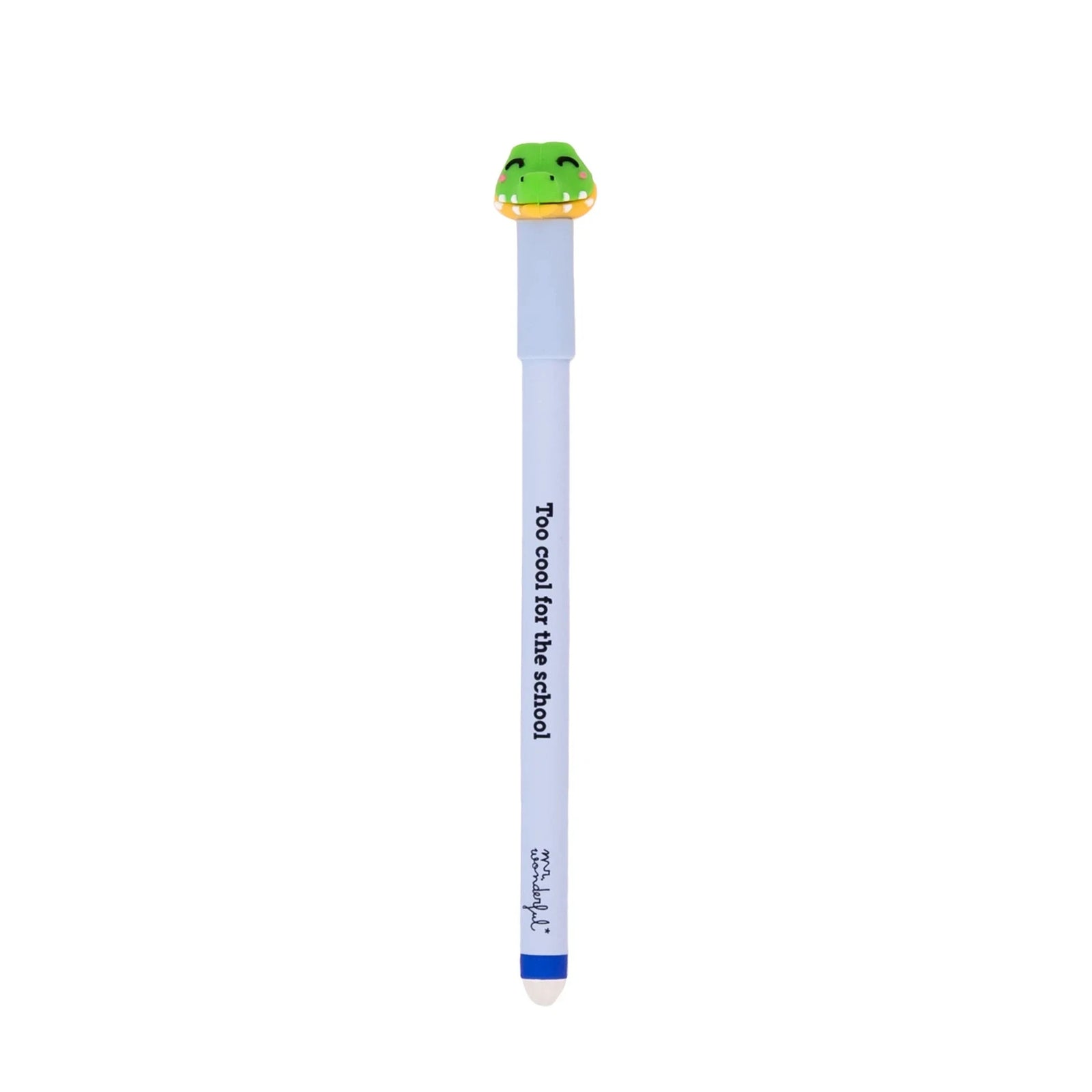 Stylo effaçable BoBo Crocodile too cool for the school - MR. WONDERFUL 