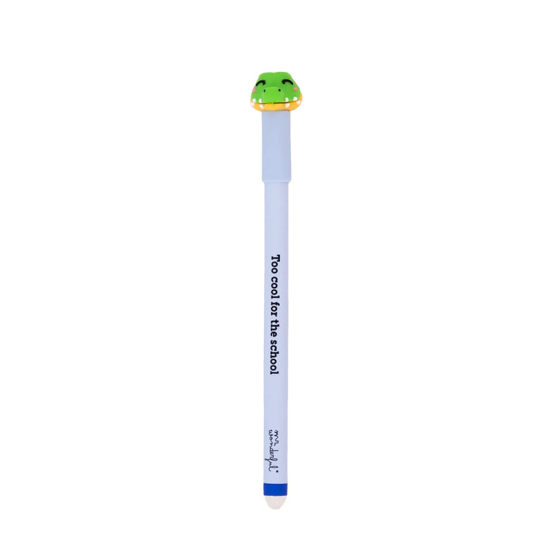 Stylo effaçable BoBo Crocodile too cool for the school - MR. WONDERFUL 