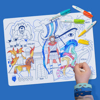 Set de table à colorier Les Aventures d'Ulysse de SuperPetit