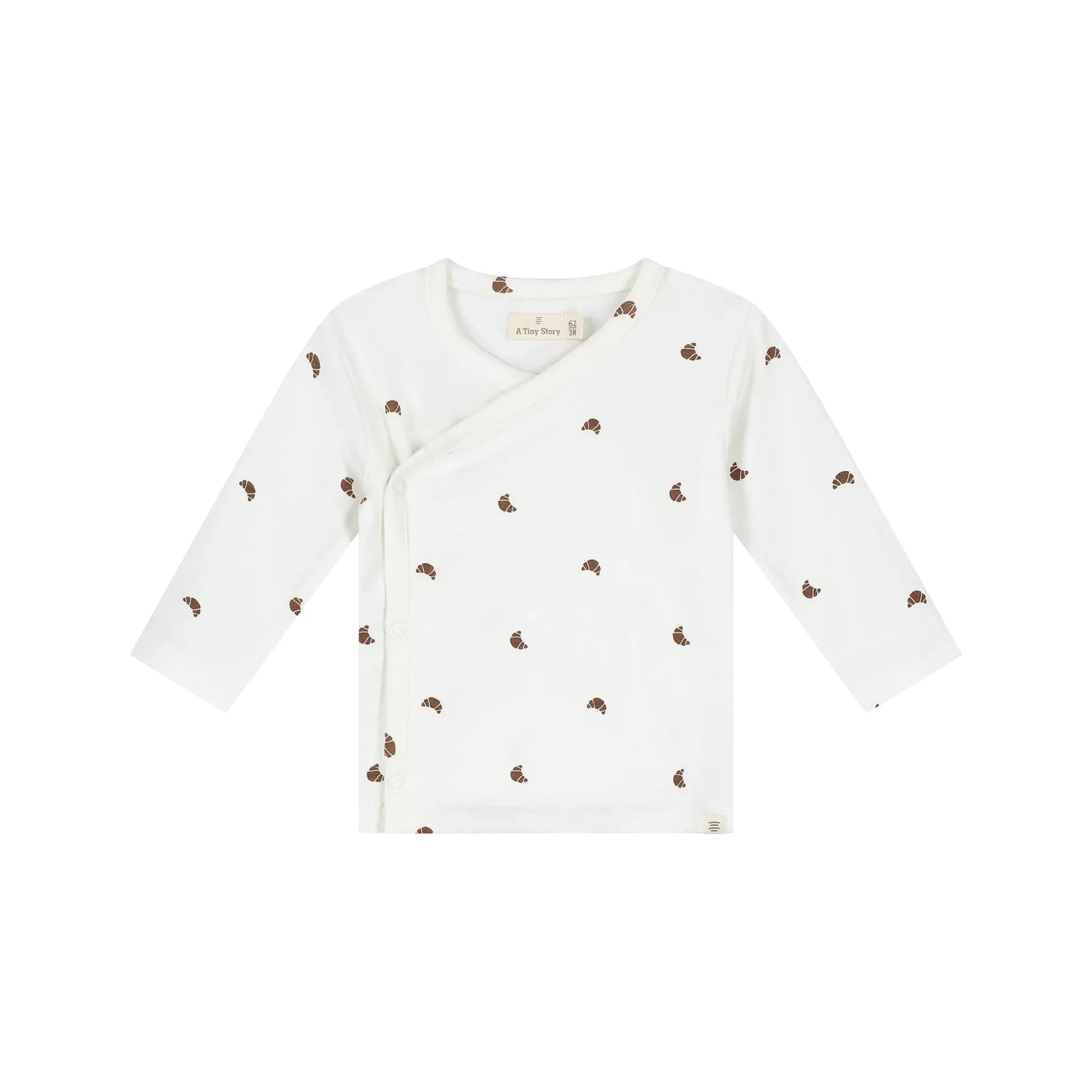 t-shirt bébé croissant cloud - A TINY STORY 
