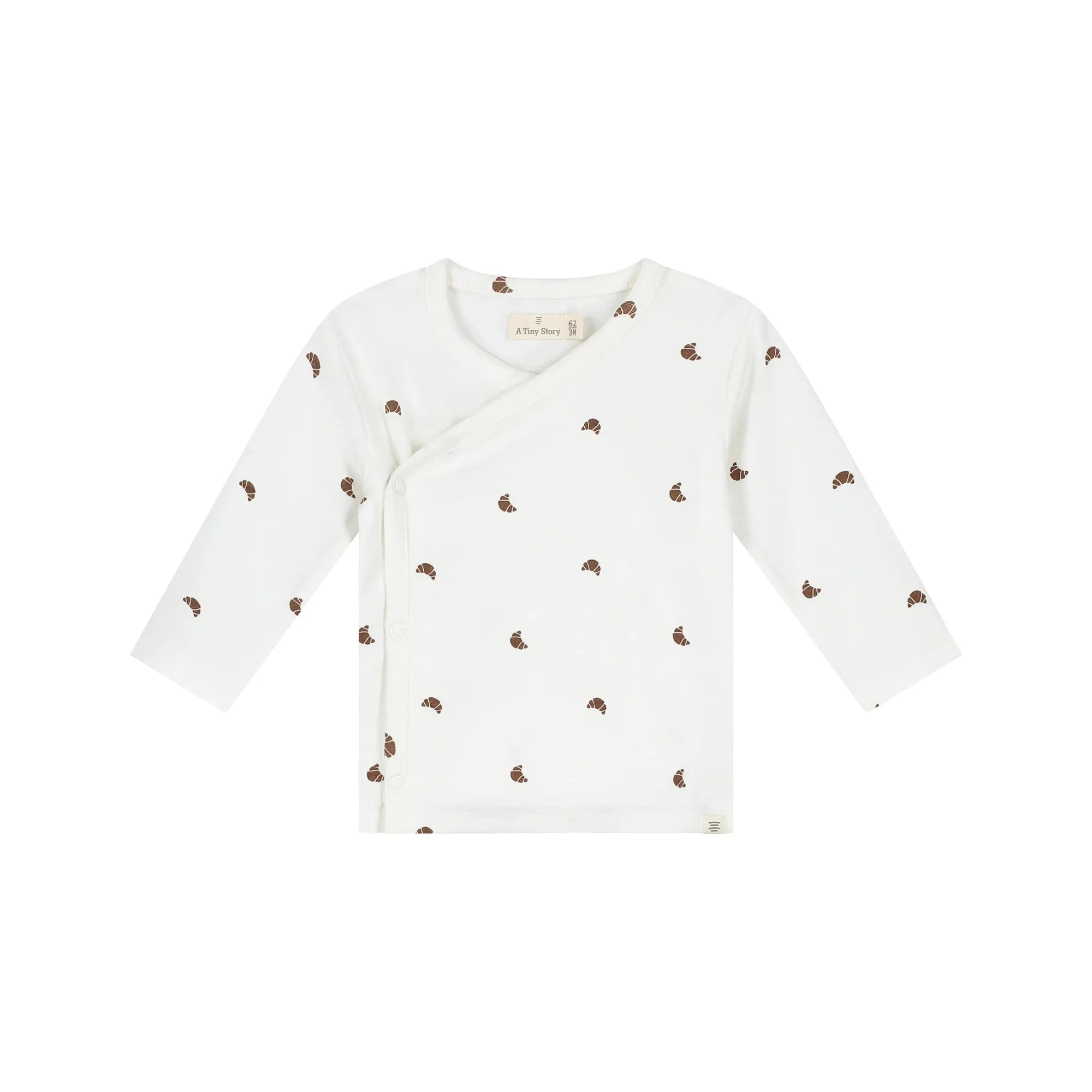 t-shirt bébé croissant cloud - A TINY STORY
