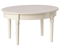Table à manger vintage miniature Souris Blanc Off white - MAILEG 11-5141-00 5707304148968