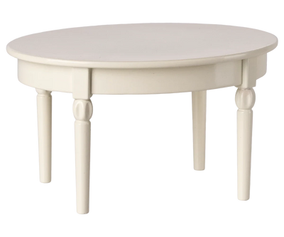 Table à manger vintage miniature Souris Blanc Off white - MAILEG 11-5141-00 5707304148968