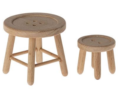 Table et tabouret souris - MAILEG 11-4000-00 5707304134343