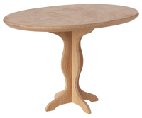 Table ovale, Mini - Nature - MAILEG 11-5009-00 5707304148883