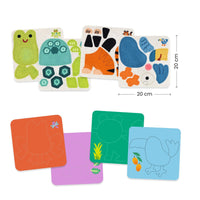 Tableaux de feutrine Animaux tout doux - DJECO