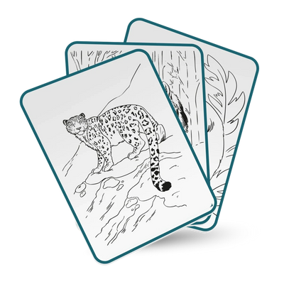 Tablette à dessin lumineuse animaux - kidywolf