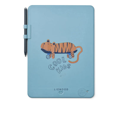 Tablette à Dessin Zora Tiger / Beach blue - LIEWOOD LW18613 2642 5715493530747