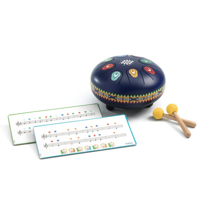 tambour en acier - Djeco DJ06035 3070900060357