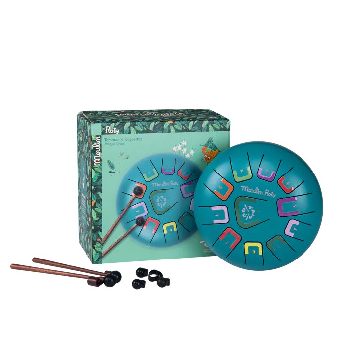 Tambourin à languettes Dans la jungle - Moulin Roty 668428 3575676684283