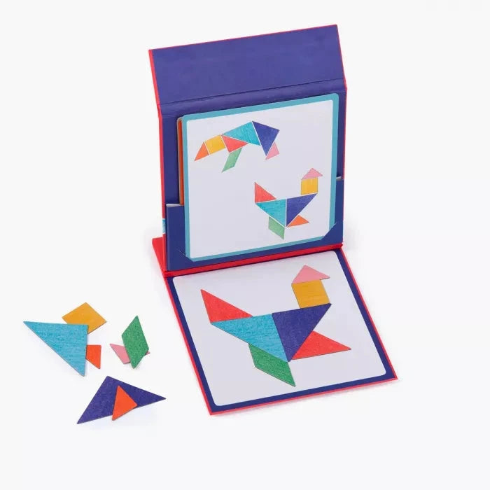 Tangram magnétique Aujourd'hui c'est mercredi - Moulin Roty 713143 3575677131434