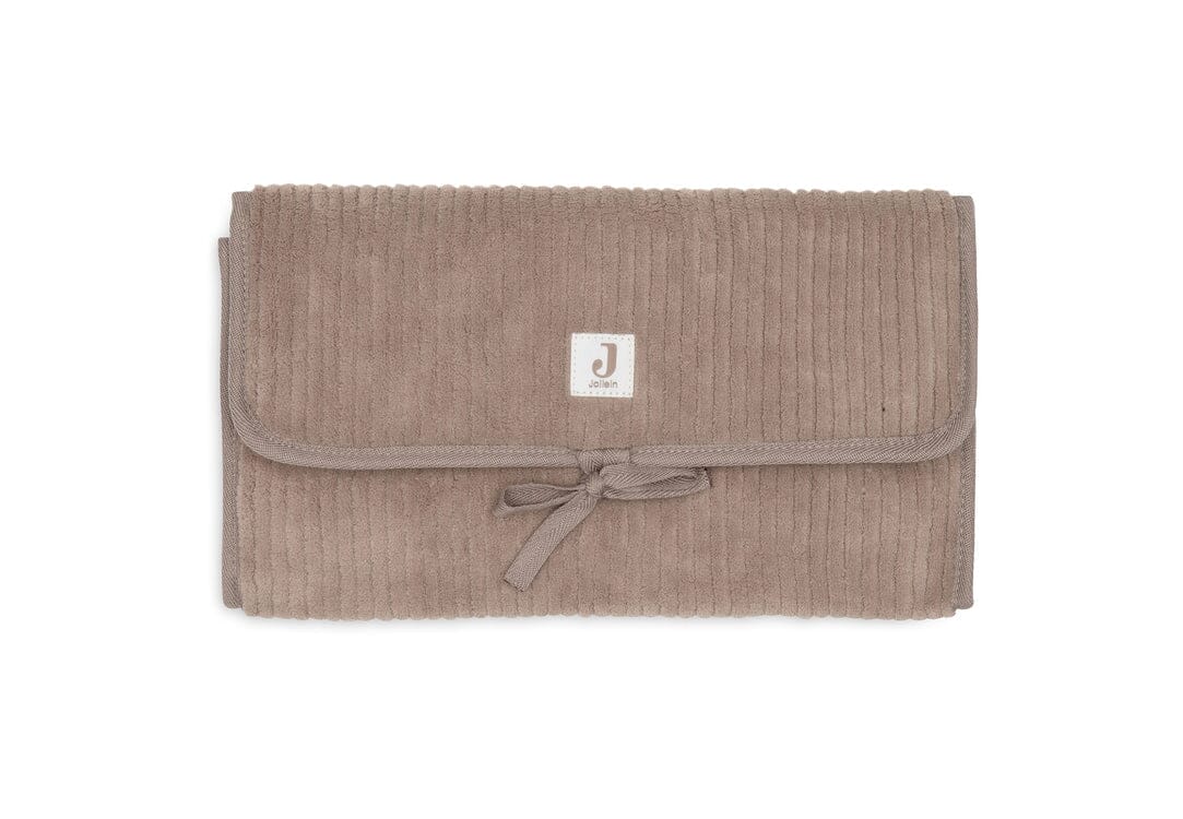 Tapis à Langer nomade Cloudy Rib Milky Coffee - JOLLEIN 096-001-68118 8717329401525