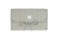 Tapis à Langer nomade Gaze de Coton Olive Green - JOLLEIN 096-001-67058 8717329393615