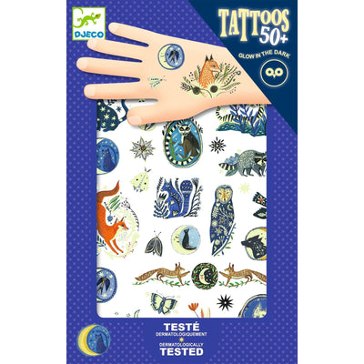Tatouages éphémères reflets de nuit - DJECO DJ09618 3070900096189