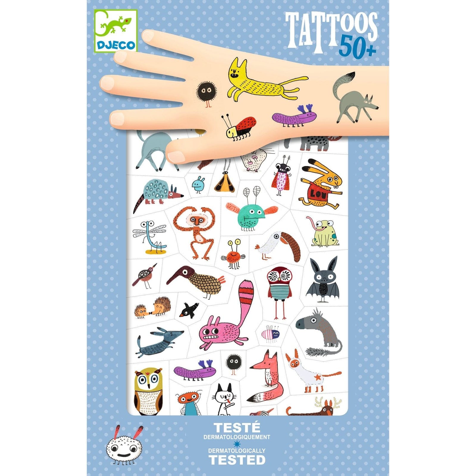 Tatouages Petites bestioles - DJECO DJ09911 3070900099111