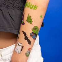 Tatouages phosphorescents boo ! - Omy