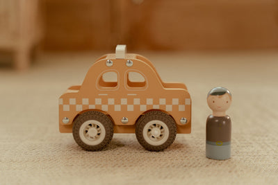 taxi en bois - LITTLE DUTCH LD2533 8713291225336