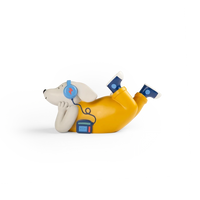 Tirelire chien Puce et Pilou- Moulin Roty 684041 3575676840412