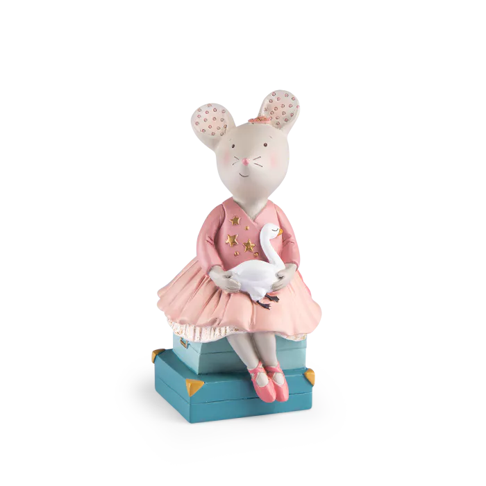 Tirelire souris la petite école de danse- Moulin Roty 669170 