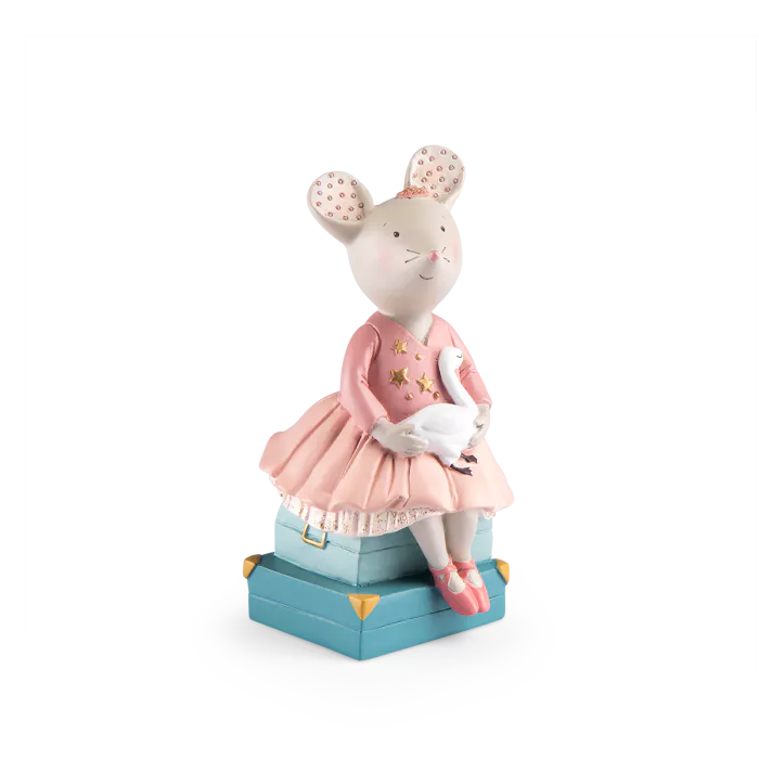 Tirelire souris la petite école de danse- Moulin Roty 669170 